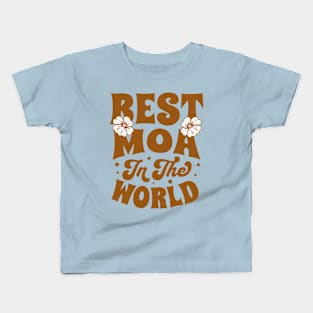 TXT tommorow x together best moa in the world typography | Morcaworks Kids T-Shirt